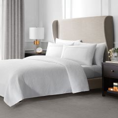 Decorative Top Sheets For Hospitality Manchester Mills 0035295 Maze Decorative Top Sheet Detail 1