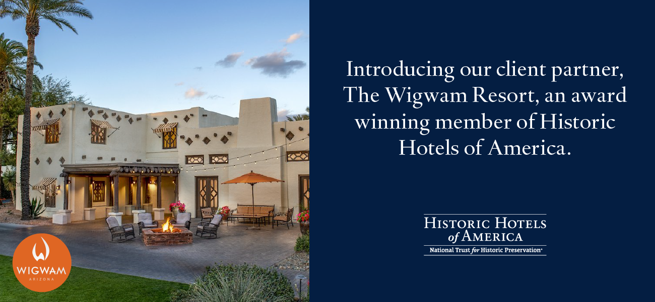 Introducing our new client partner - Wigwam Resort